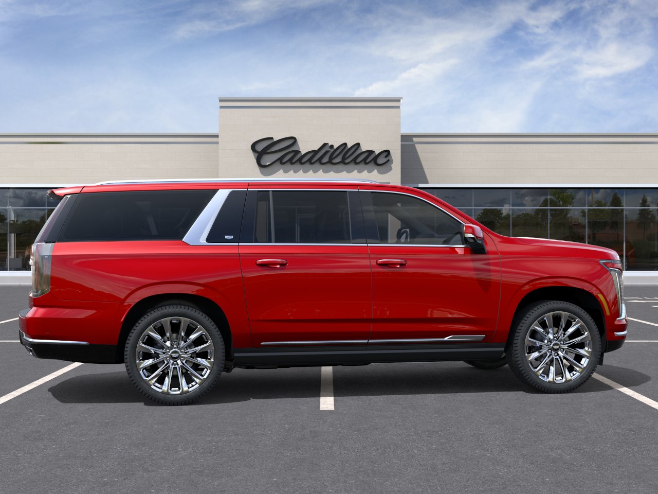 New 2026 Radiant Red Tintcoat Cadillac Platinum Luxury image 29