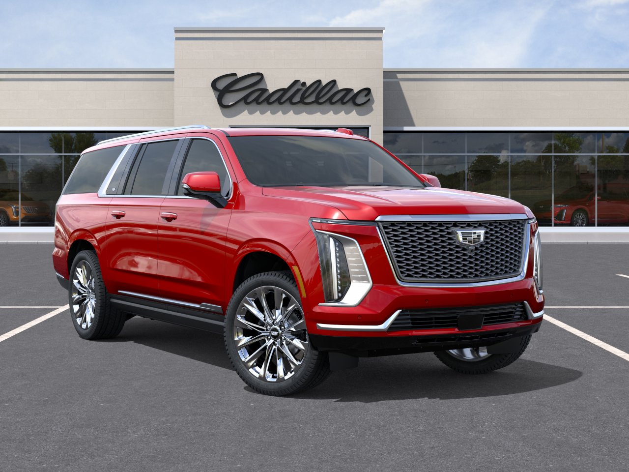 New 2026 Radiant Red Tintcoat Cadillac Platinum Luxury image 31