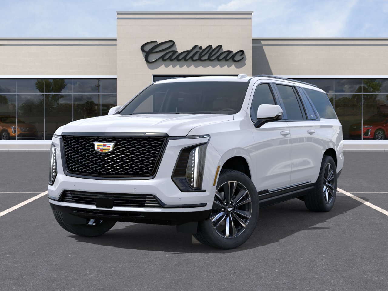 New 2026 Vibrant White Tricoat Cadillac Sport image 40