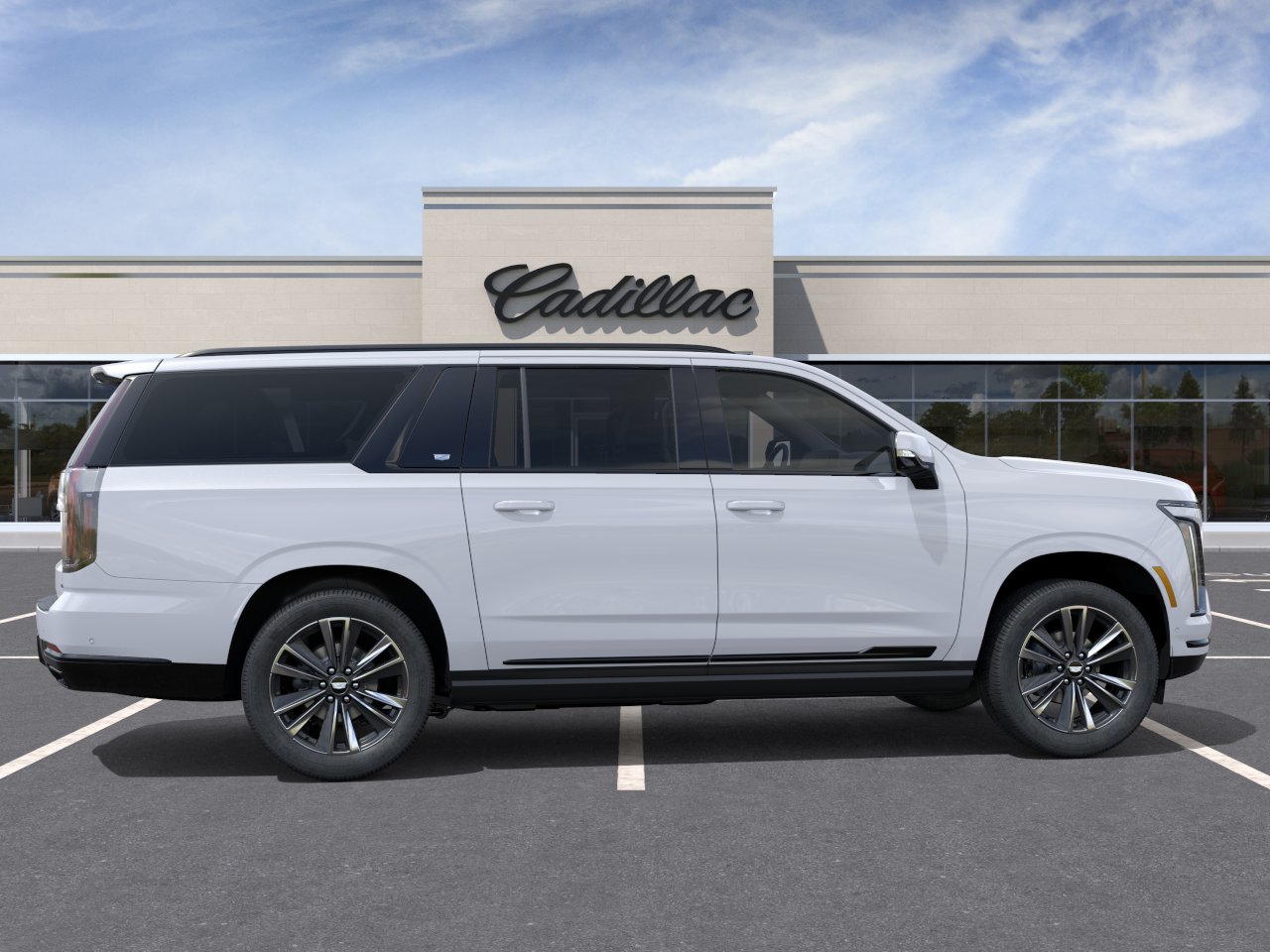 New 2026 Vibrant White Tricoat Cadillac Sport image 39