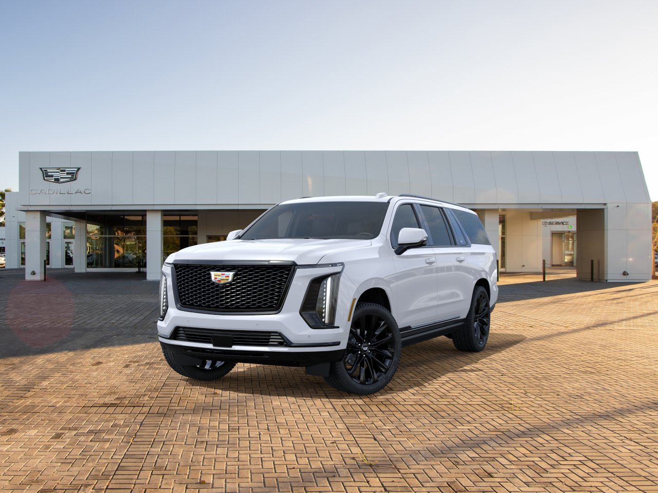 New 2026 Vibrant White Tricoat Cadillac Platinum Sport image 32