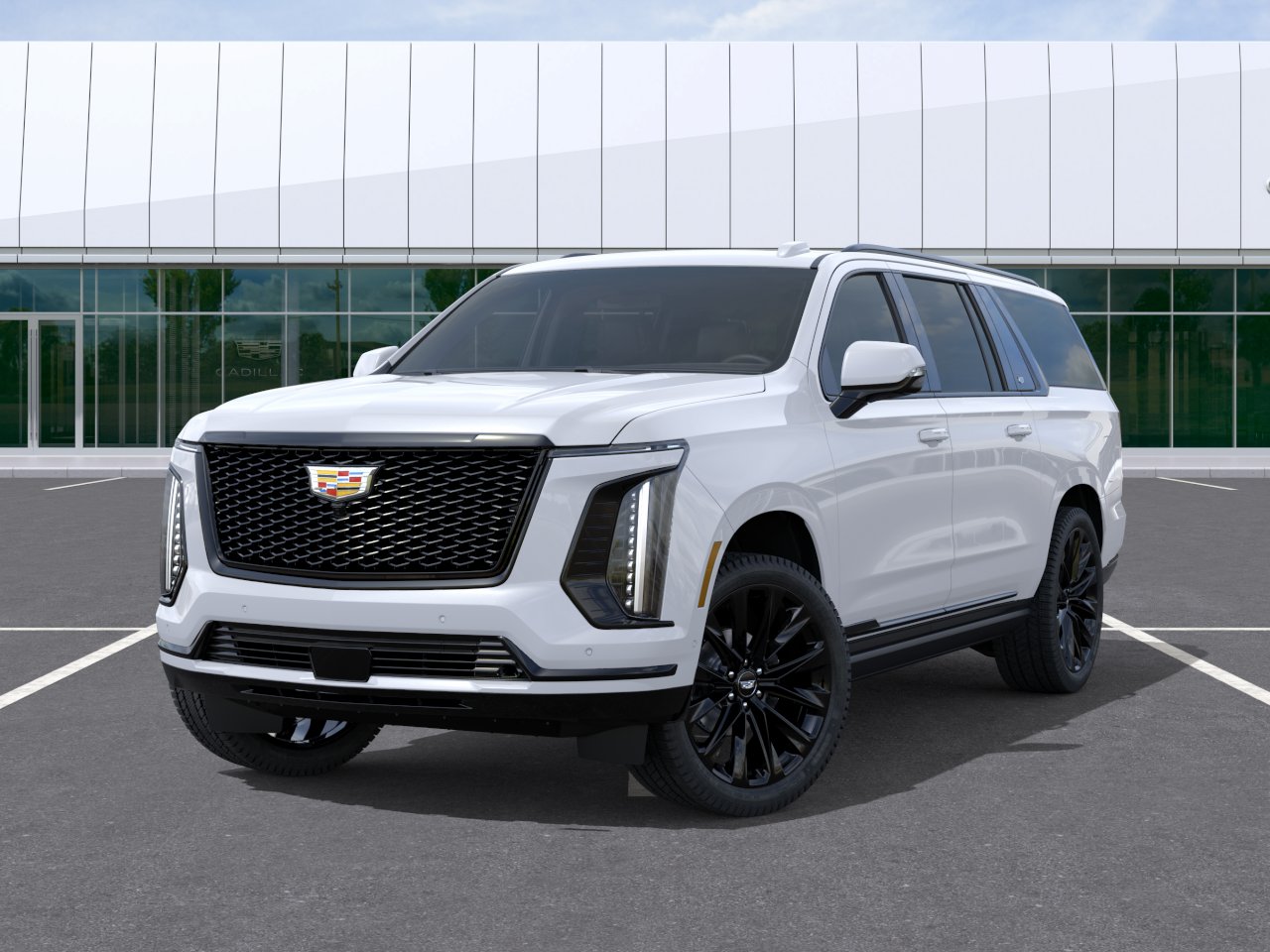 New 2026 Vibrant White Tricoat Cadillac Platinum Sport image 6