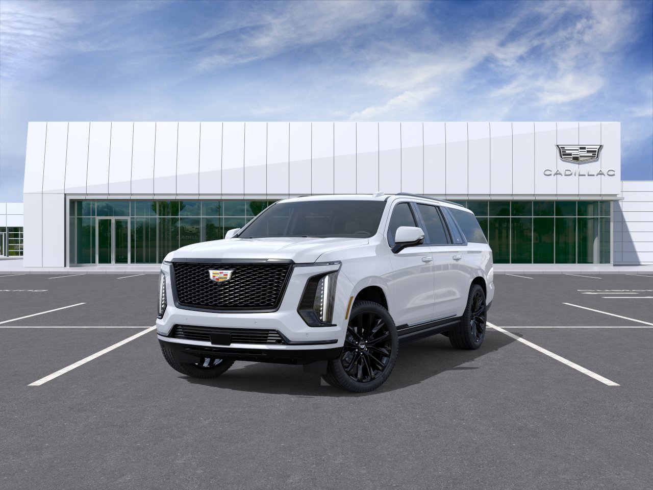 New 2026 Vibrant White Tricoat Cadillac Platinum Sport image 8