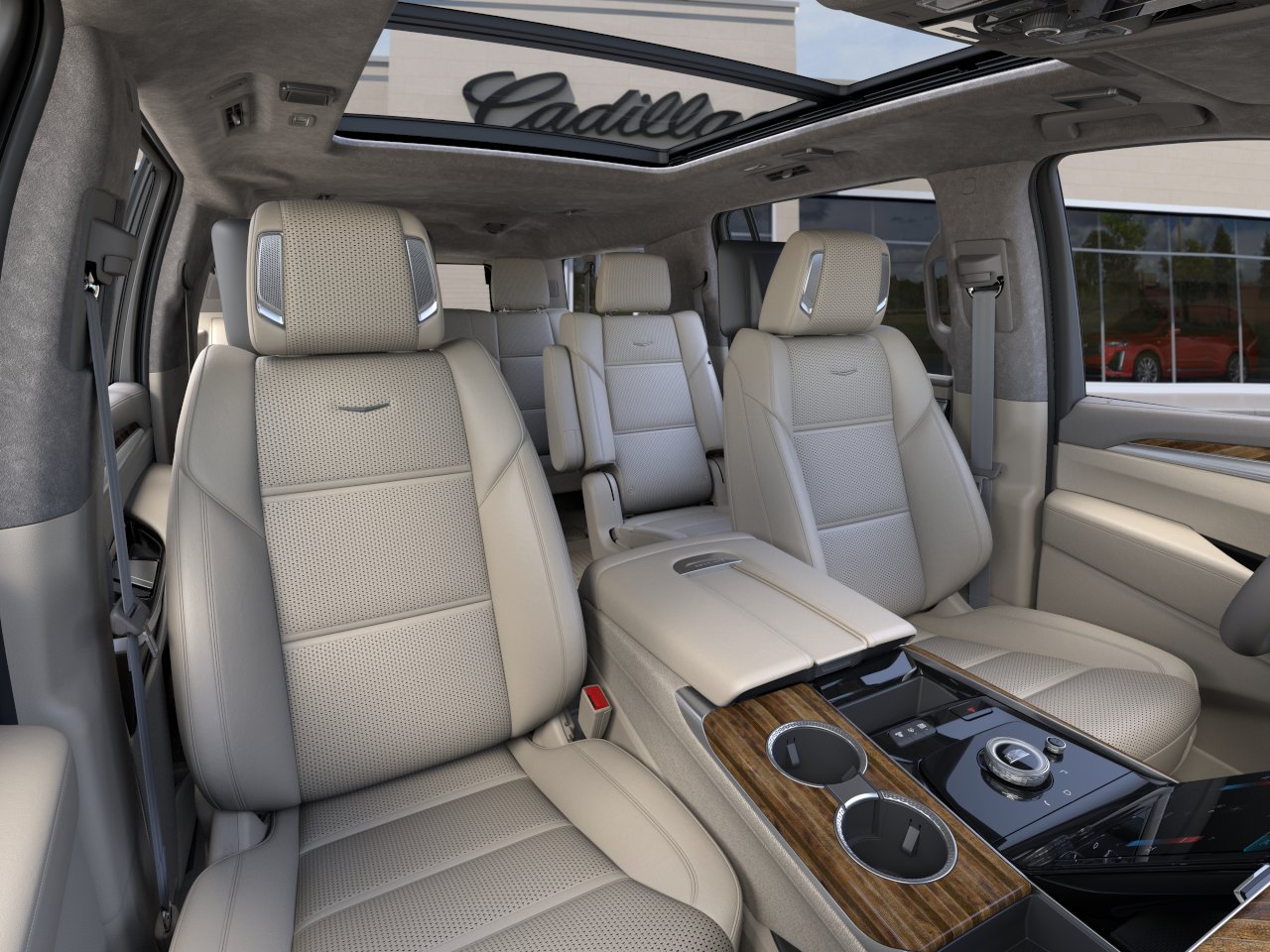 New 2026 Vibrant White Tricoat Cadillac Platinum Sport image 16