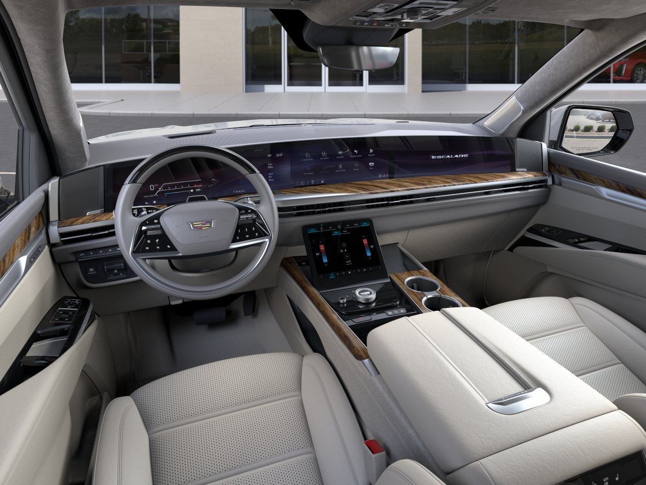 New 2026 Vibrant White Tricoat Cadillac Platinum Sport image 15