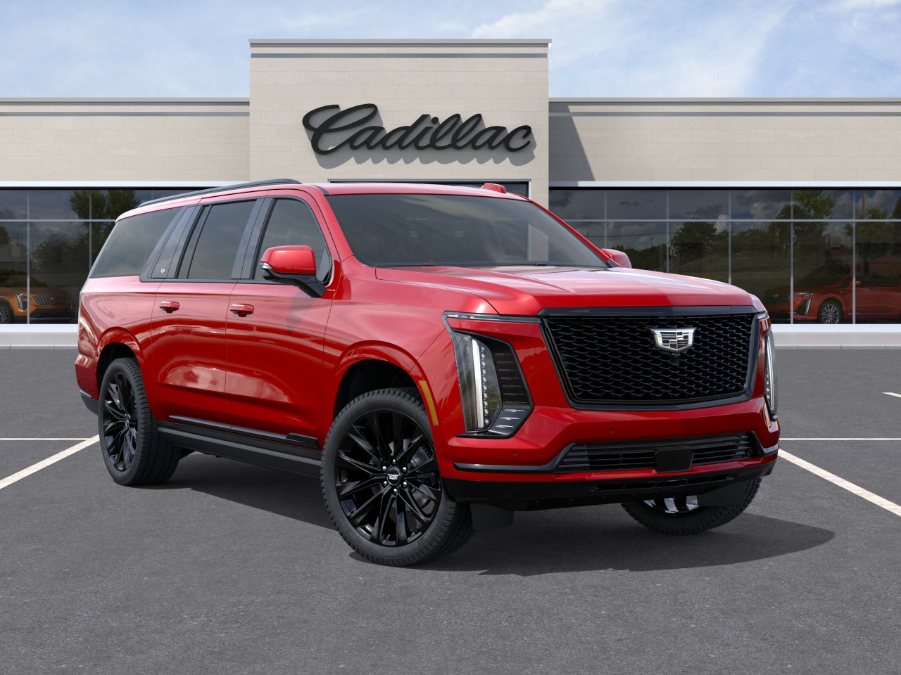 New 2026 Radiant Red Tintcoat Cadillac Platinum Sport image 8