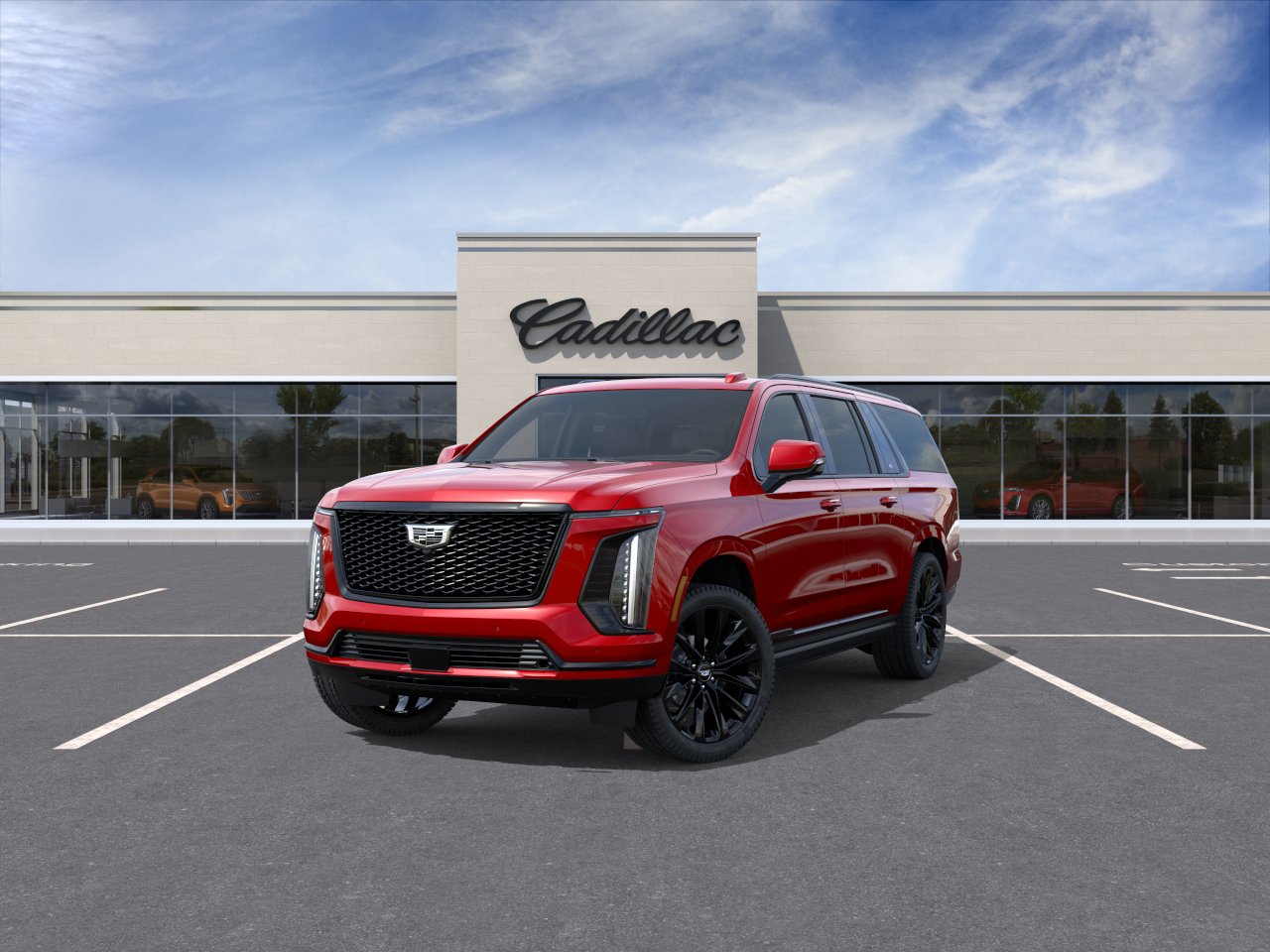 New 2026 Radiant Red Tintcoat Cadillac Platinum Sport image 9