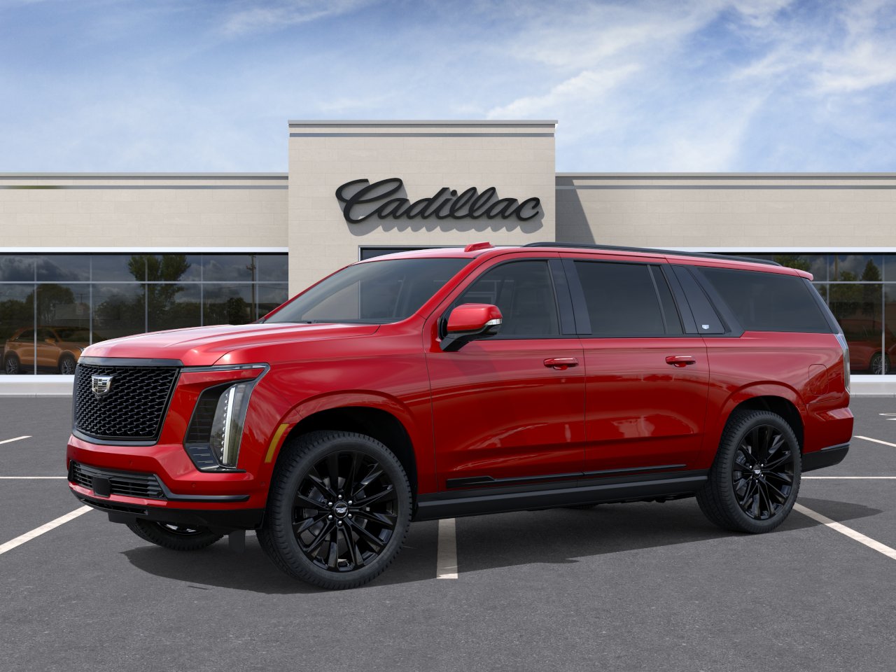 New 2026 Radiant Red Tintcoat Cadillac Platinum Sport image 3