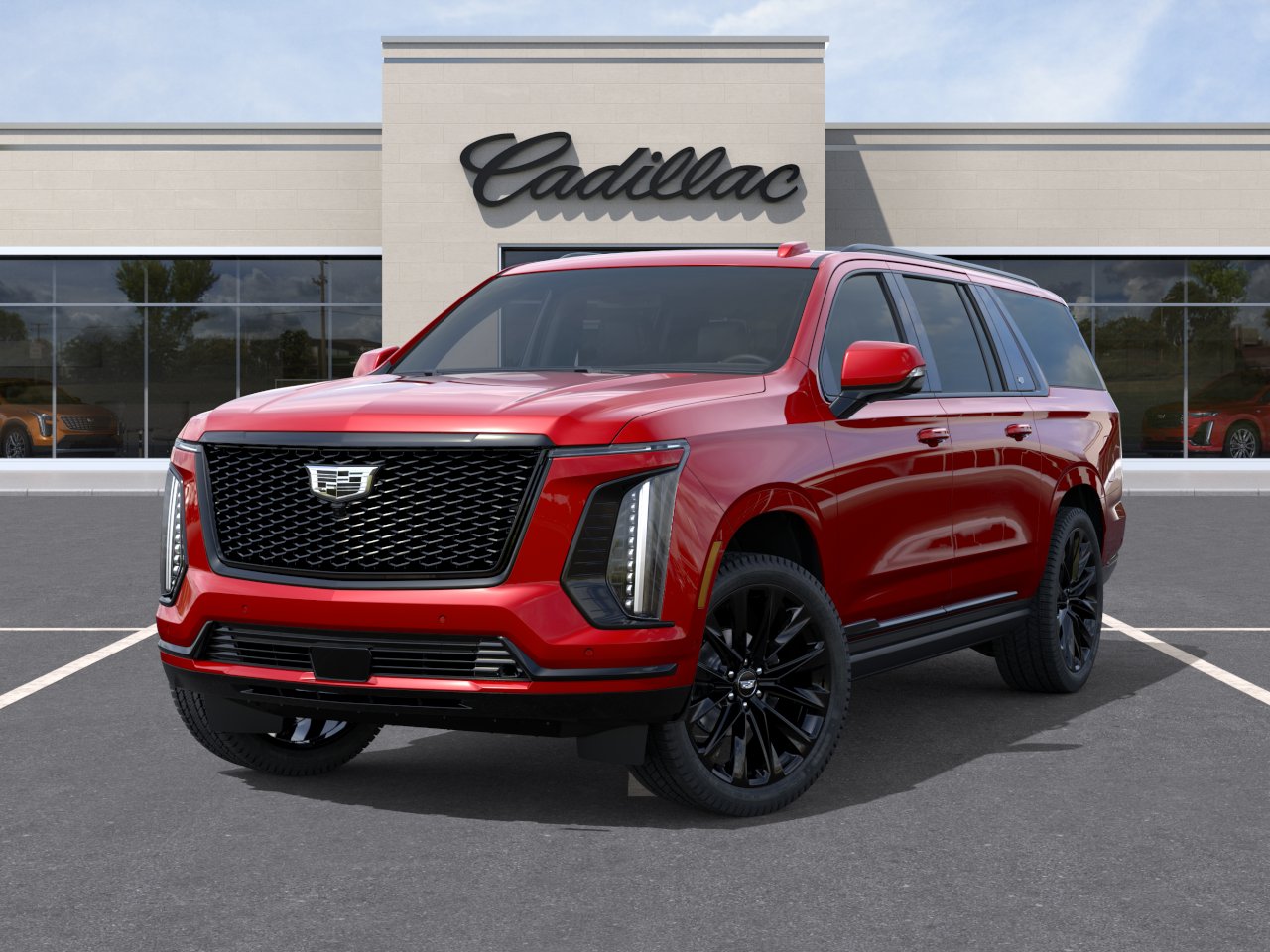 New 2026 Radiant Red Tintcoat Cadillac Platinum Sport image 7