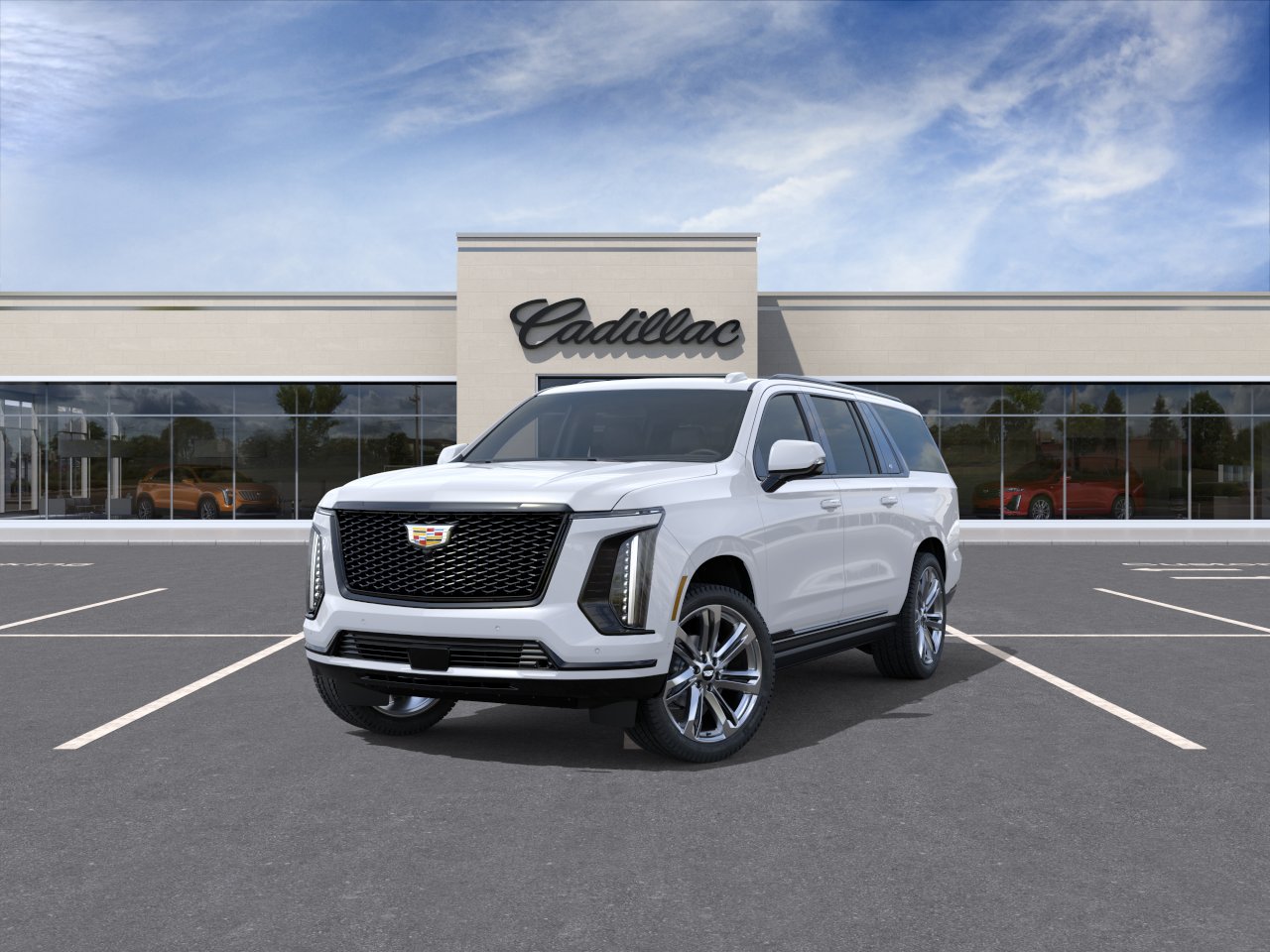New 2026 Vibrant White Tricoat Cadillac Platinum Sport image 20