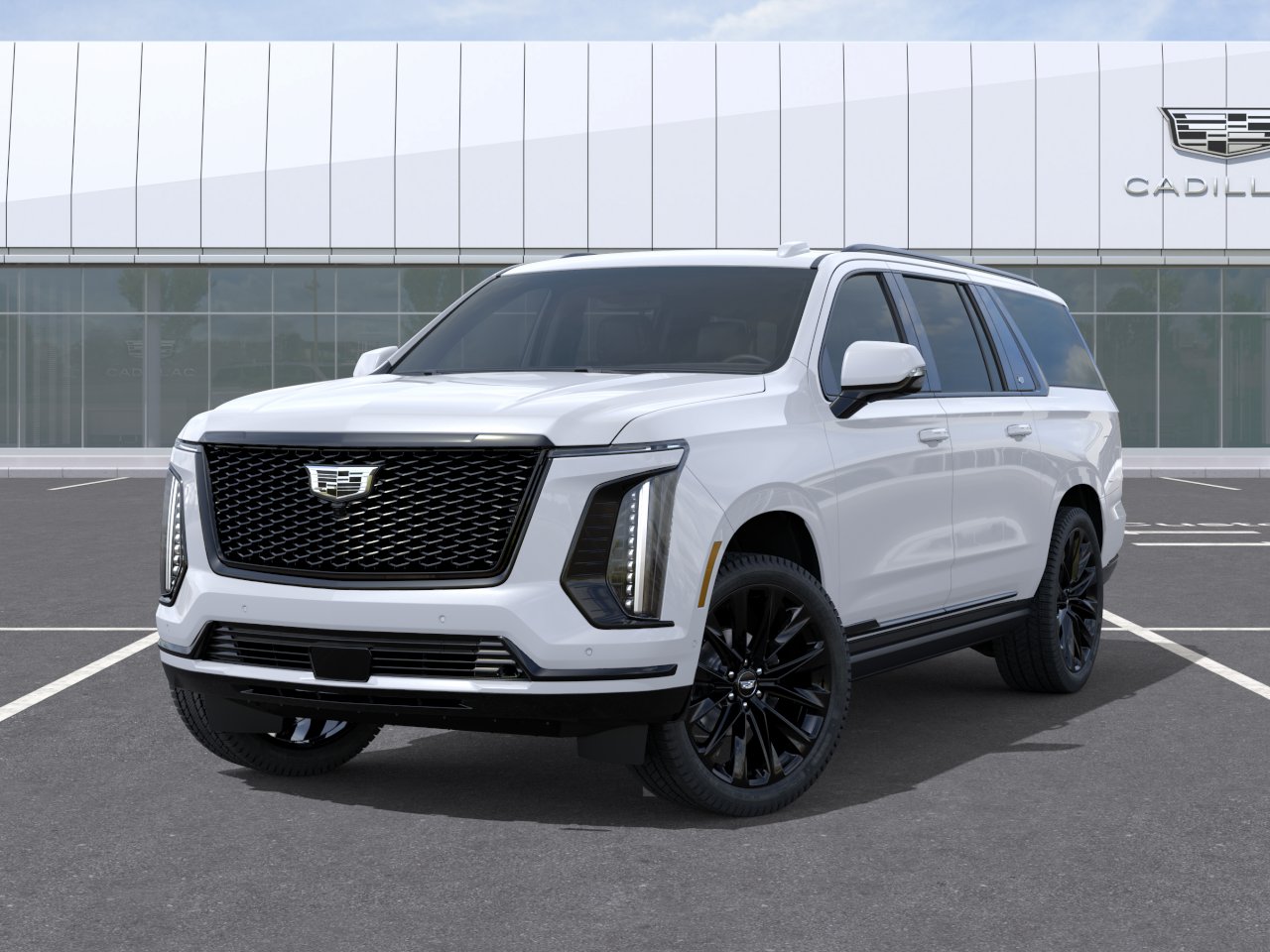 New 2026 Vibrant White Tricoat Cadillac Platinum Sport image 30