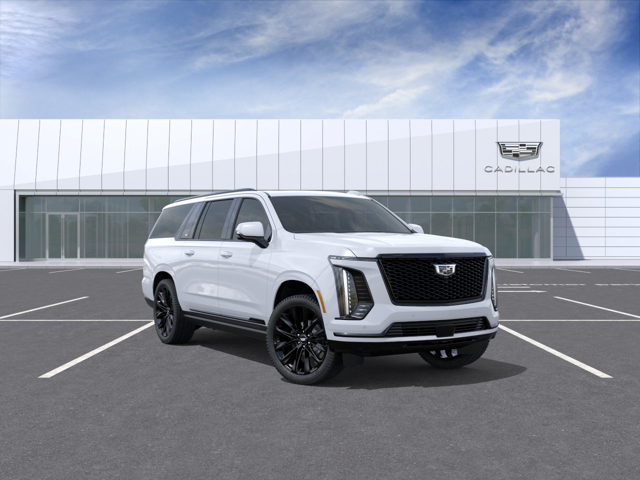 New 2026 Vibrant White Tricoat Cadillac Platinum Sport image 25