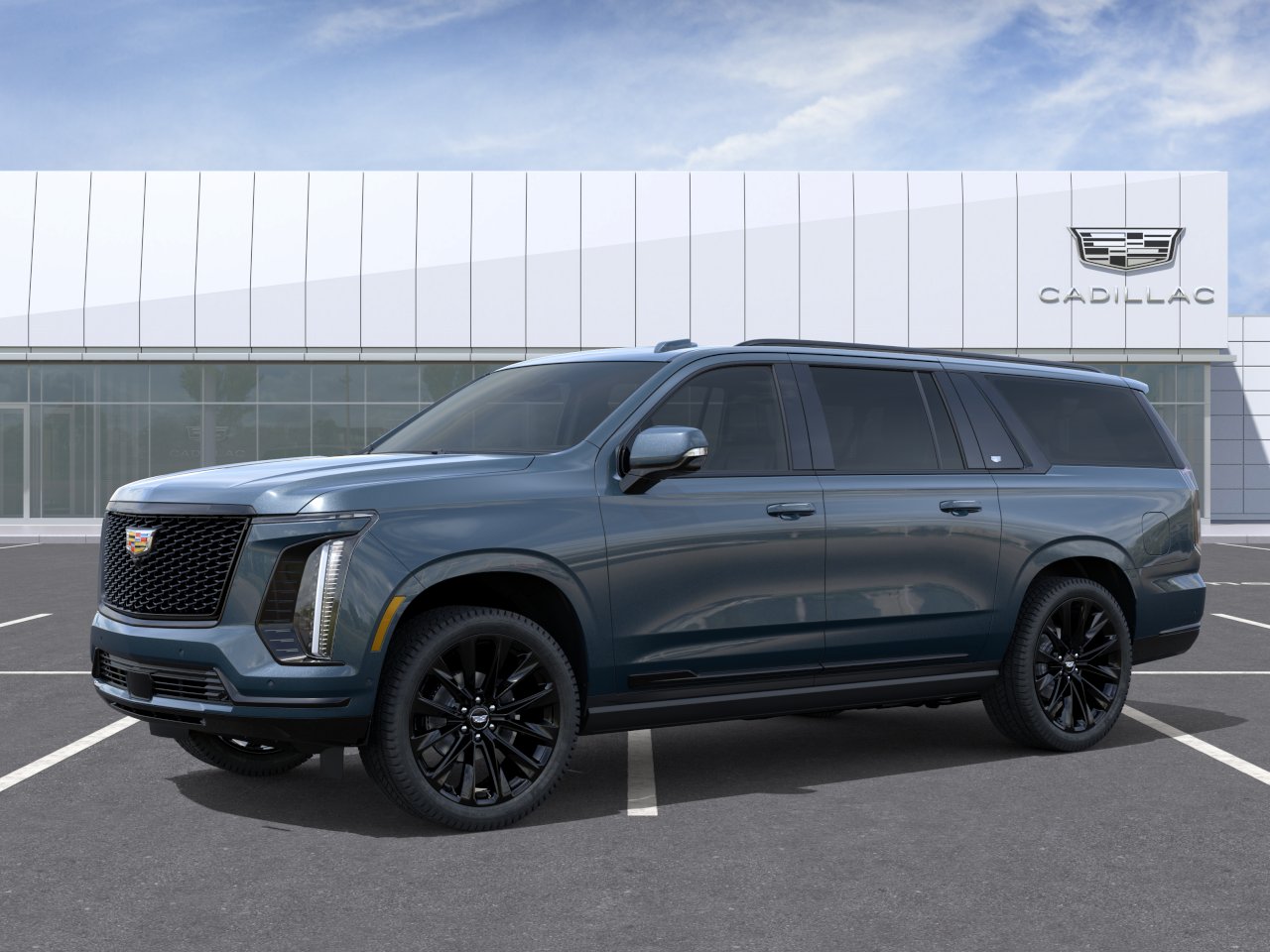 New 2027 Deep Sea Metallic Cadillac Platinum Sport image 26