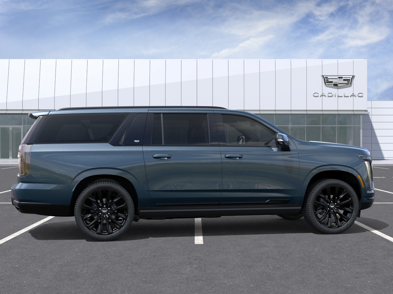 New 2027 Deep Sea Metallic Cadillac Platinum Sport image 29