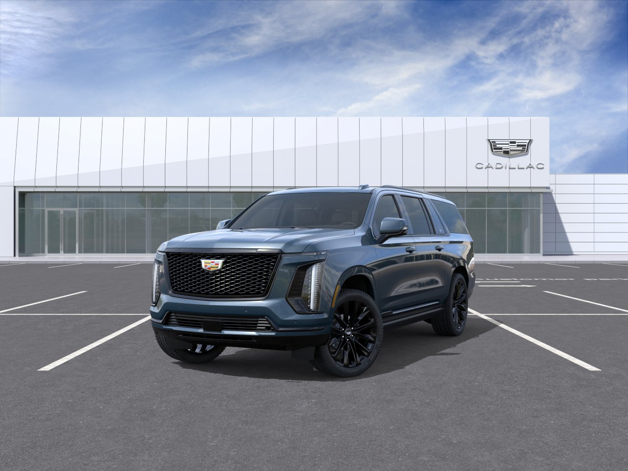 New 2027 Deep Sea Metallic Cadillac Platinum Sport image 32