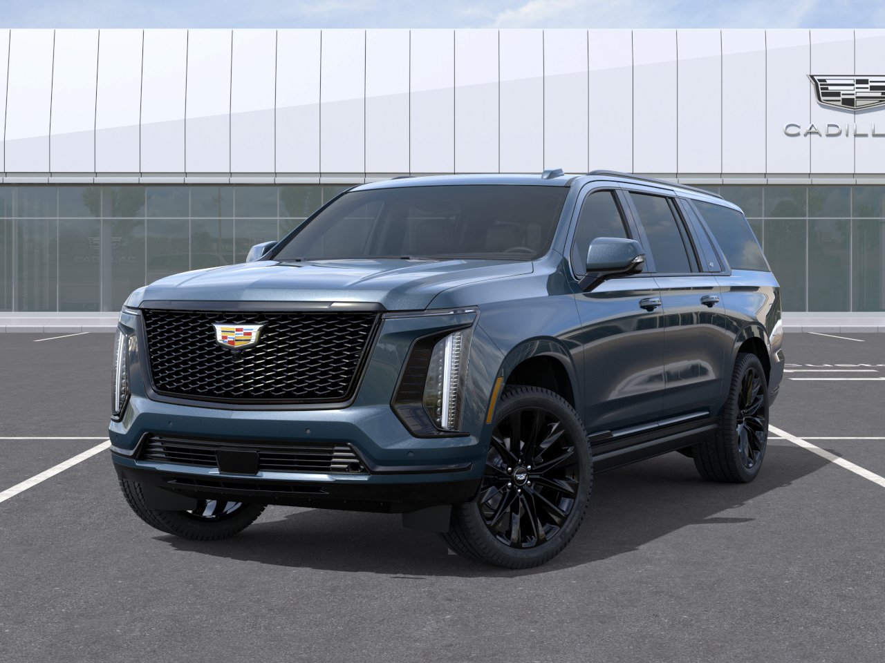New 2027 Deep Sea Metallic Cadillac Platinum Sport image 30