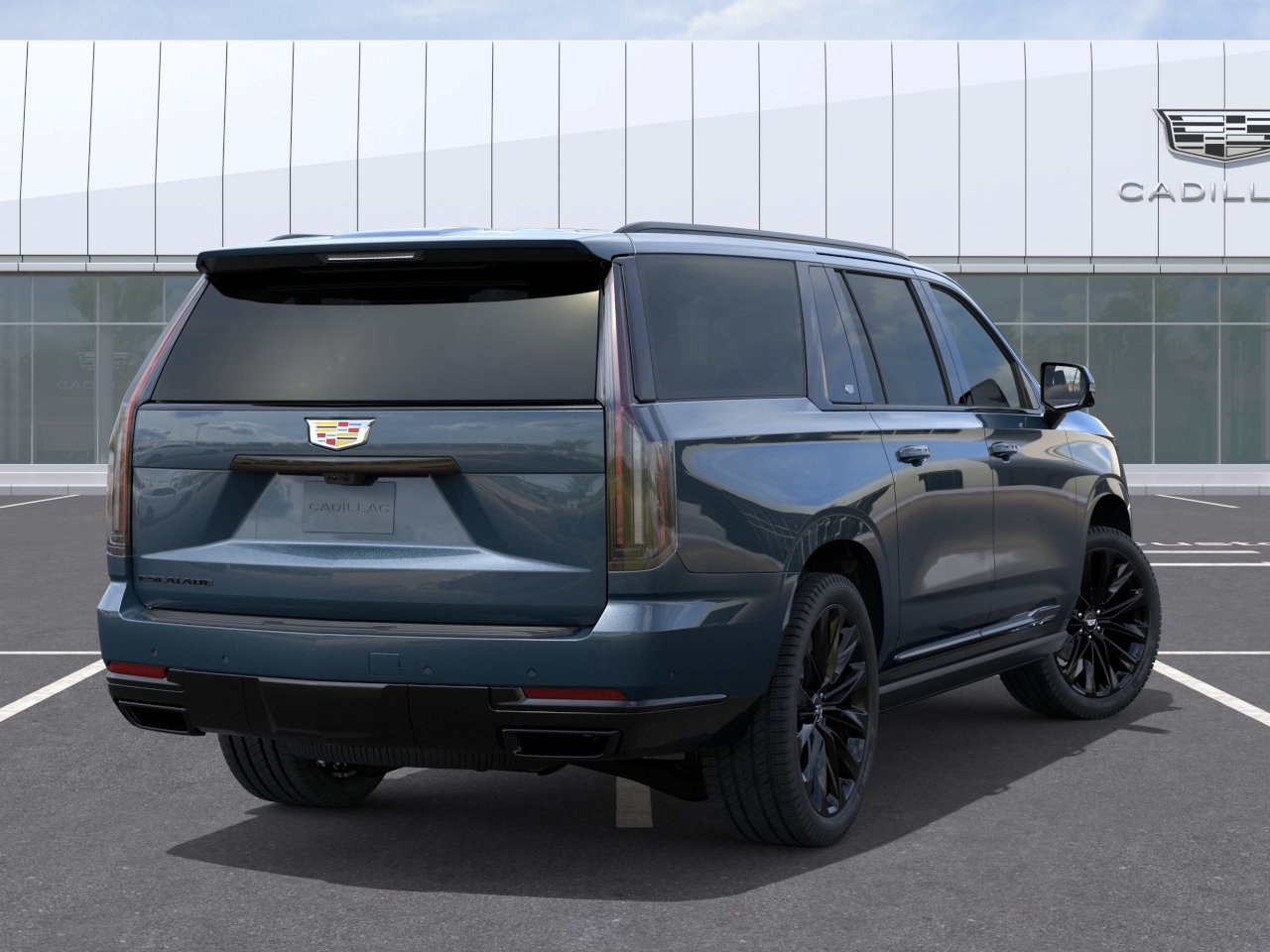New 2027 Deep Sea Metallic Cadillac Platinum Sport image 28