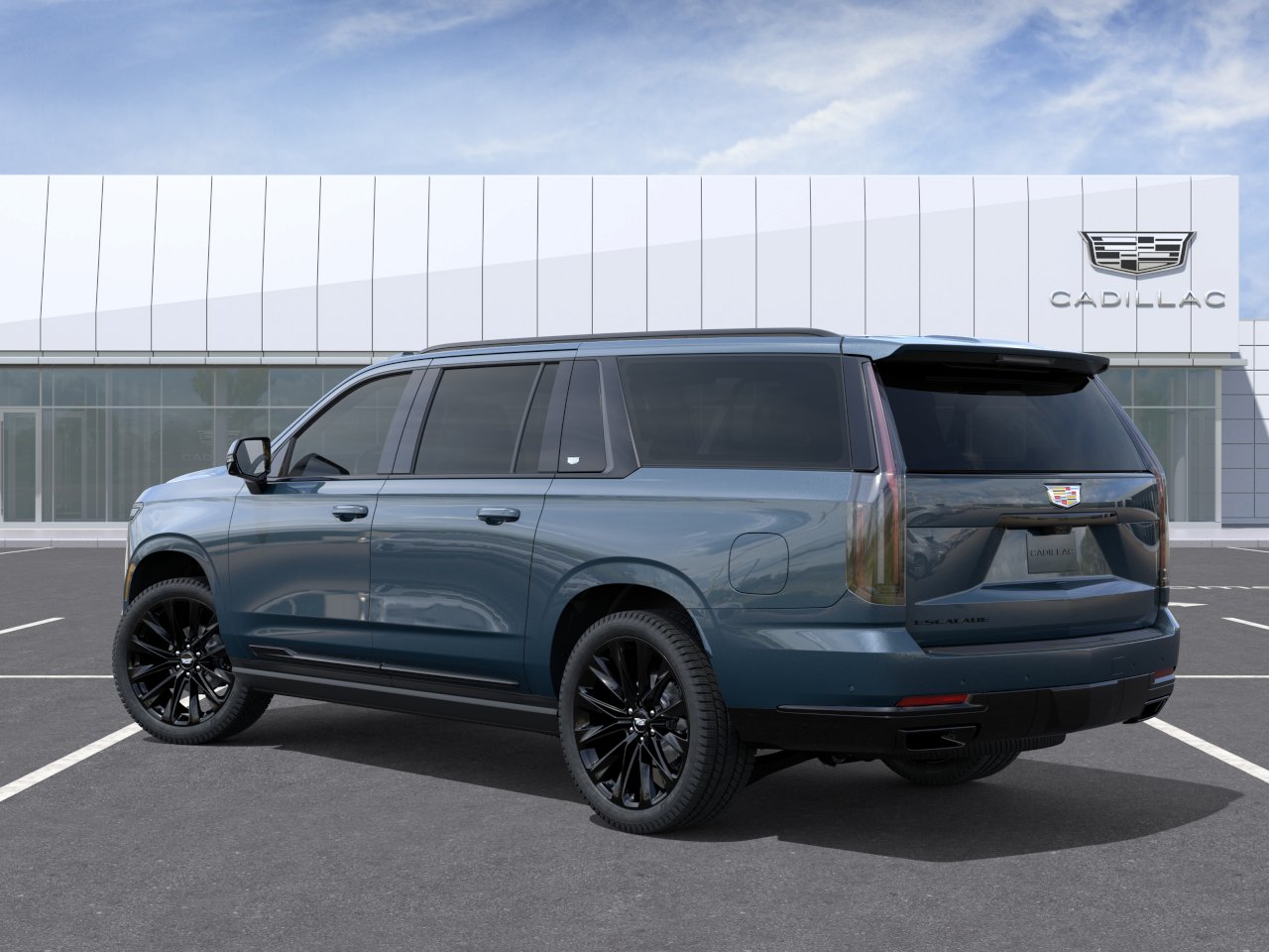New 2027 Deep Sea Metallic Cadillac Platinum Sport image 27