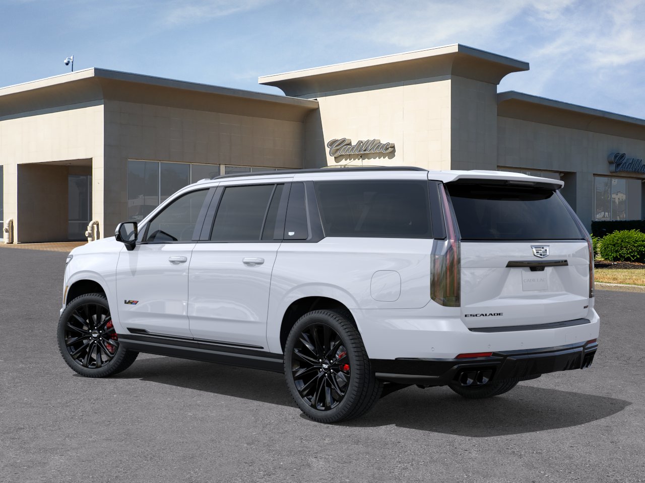 New 2026 Vibrant White Tricoat Cadillac V-Series image 3