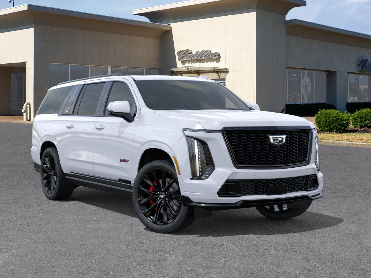 New 2026 Vibrant White Tricoat Cadillac V-Series image 7