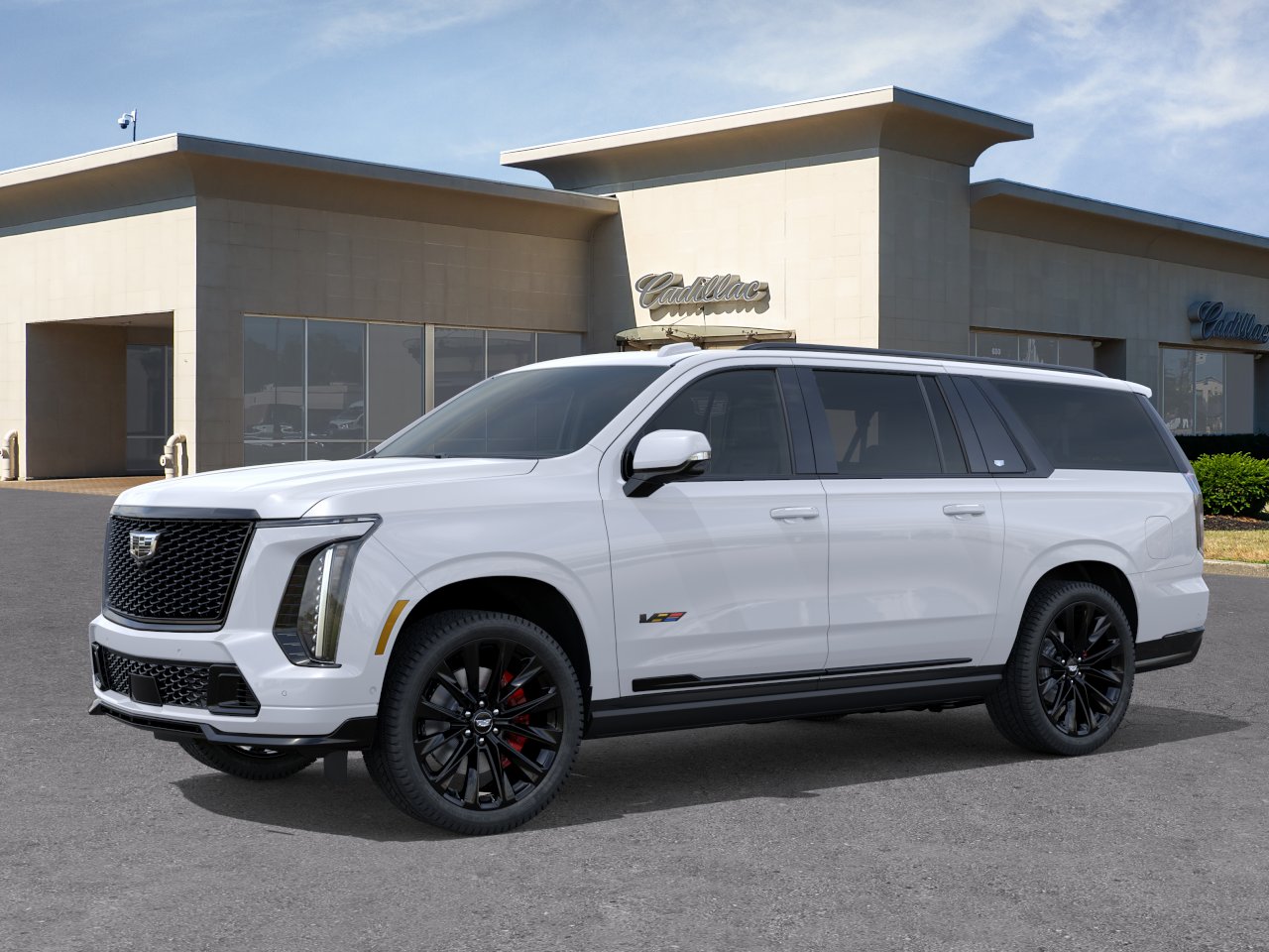 New 2026 Vibrant White Tricoat Cadillac V-Series image 2