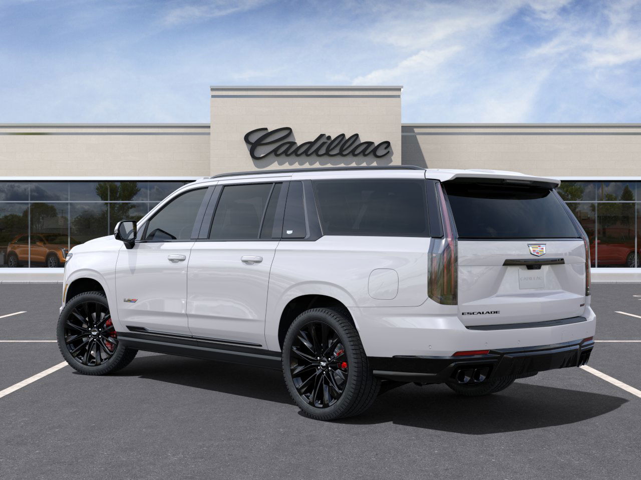 New 2025 Crystal White Tricoat Cadillac V-Series image 3