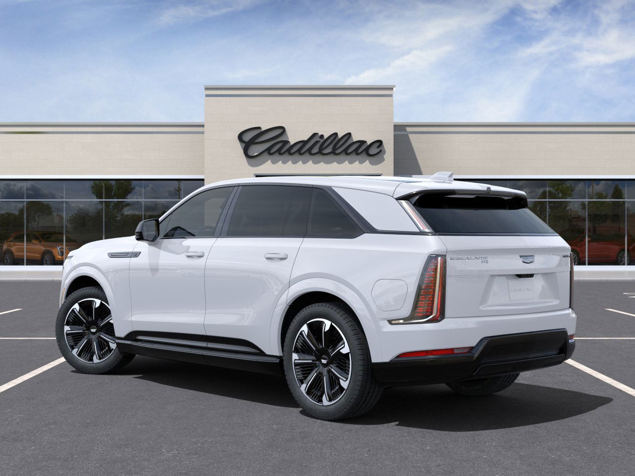 New 2025 Summit White Cadillac Sport 1 image 3