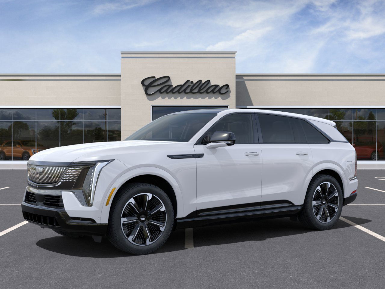 New 2025 Summit White Cadillac Sport 1 image 2
