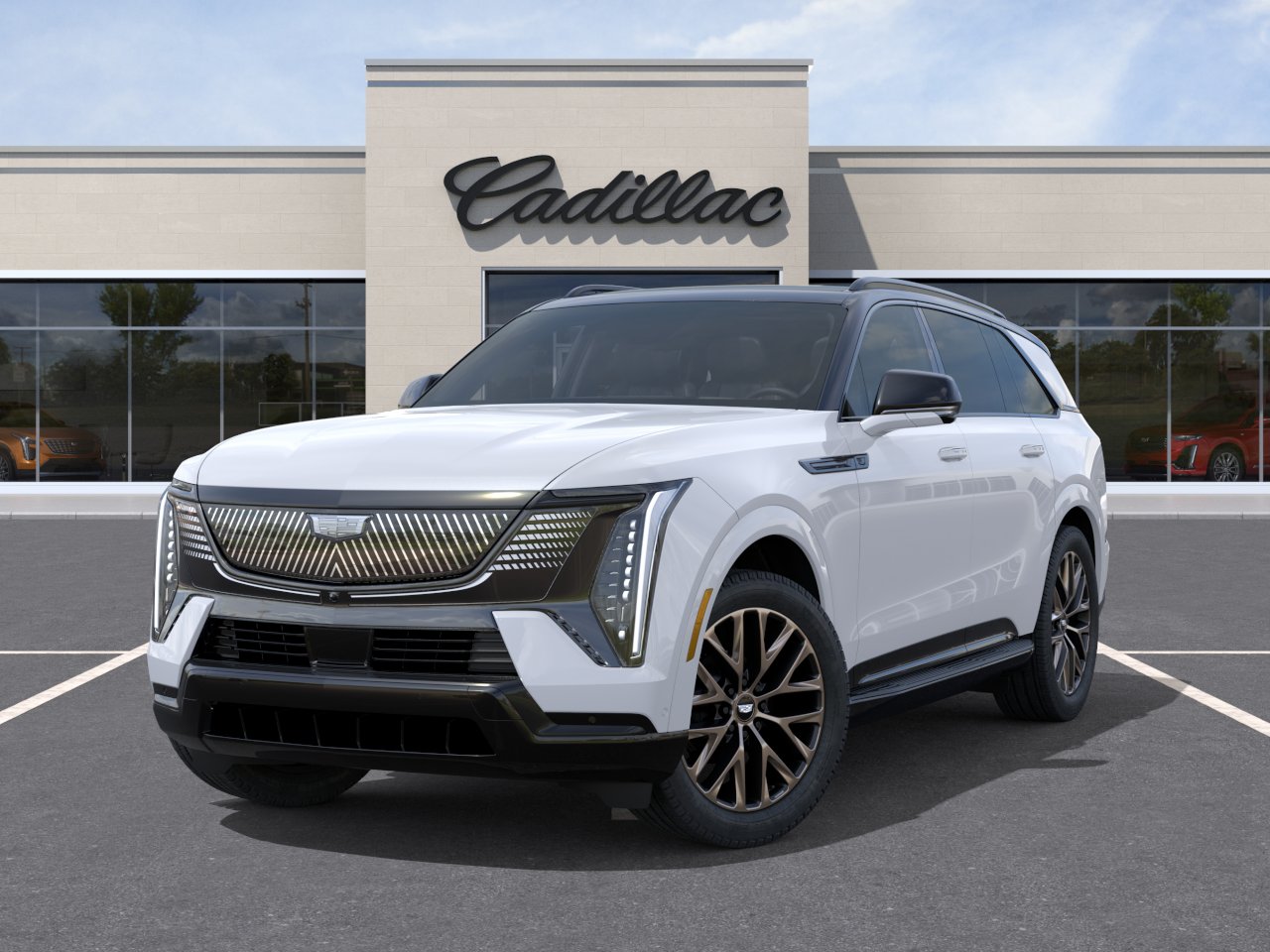 New 2026 Vibrant White Tricoat Cadillac Sport image 30