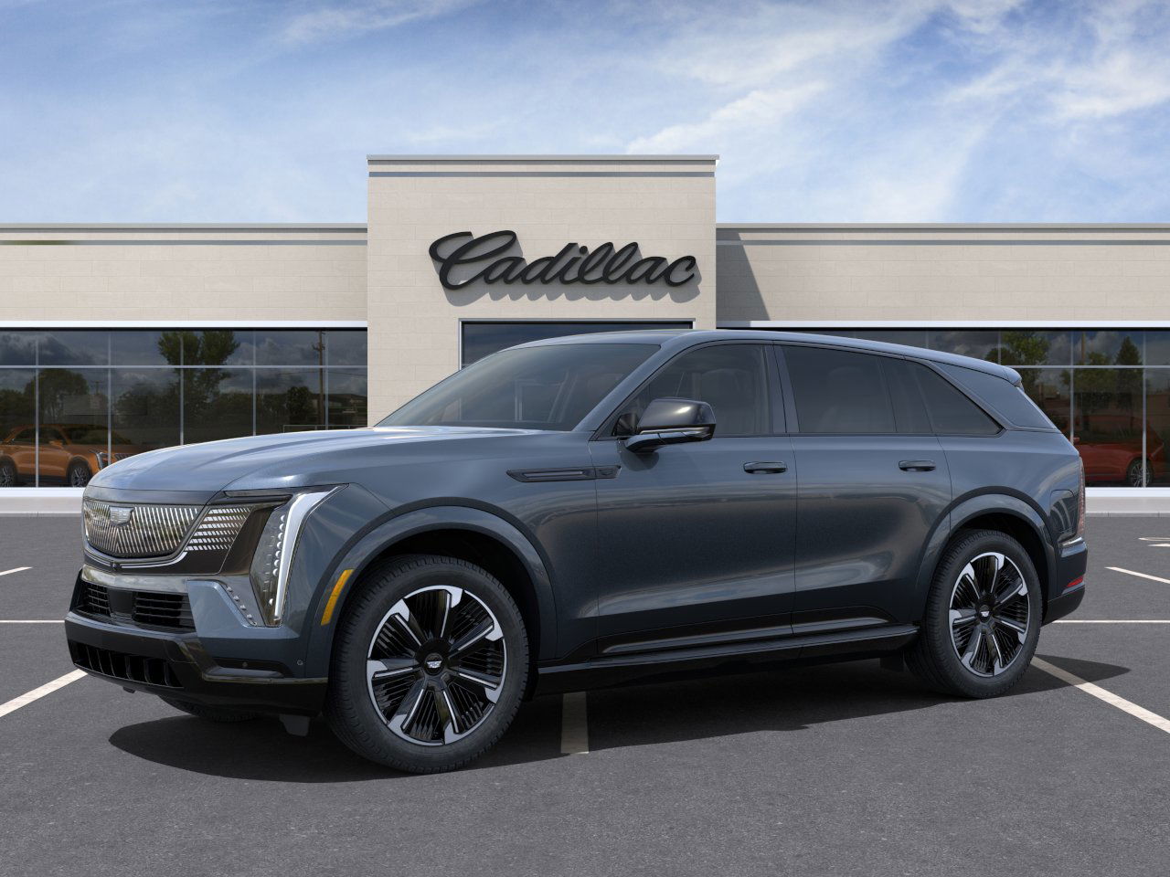 New 2025 Deep Space Metallic Cadillac Sport 1 image 2