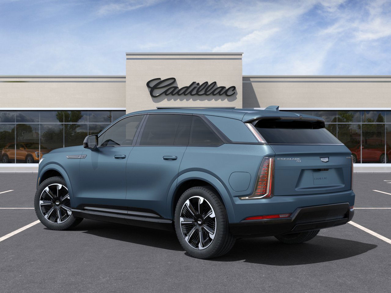 New 2025 Midnight Steel Frost Cadillac Sport 1 image 3