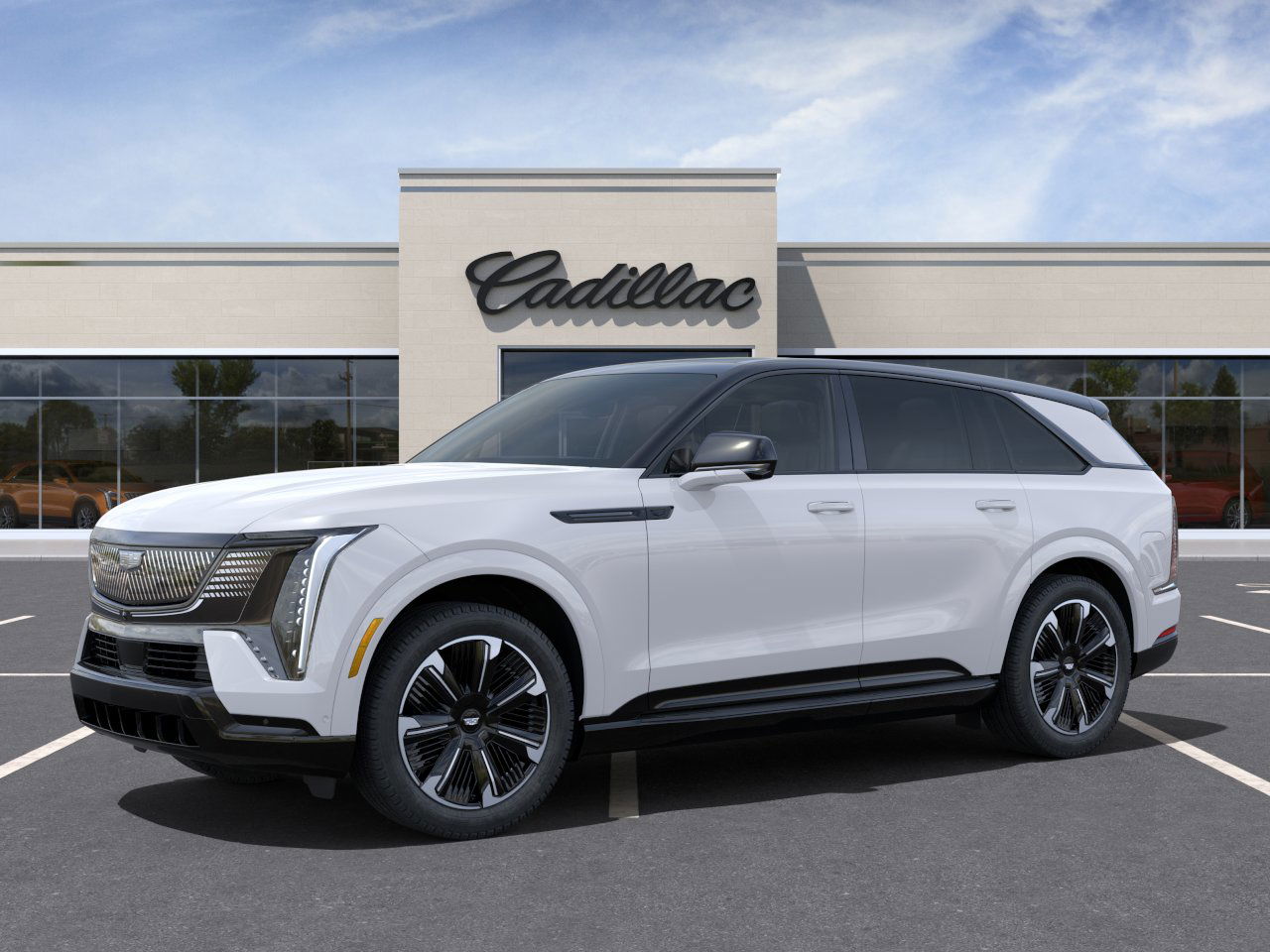 New 2025 Summit White Cadillac Sport 1 image 2