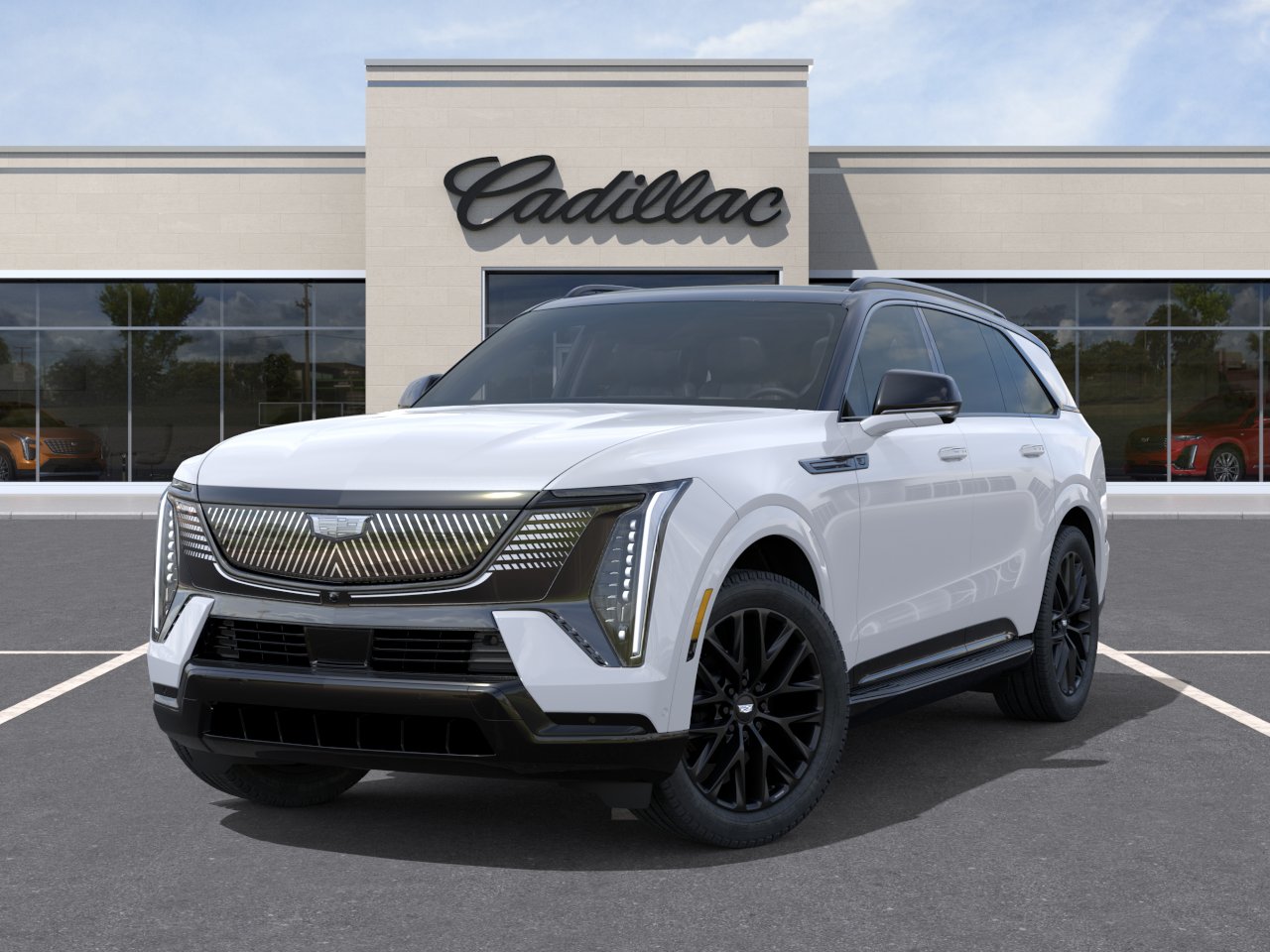 New 2026 Vibrant White Tricoat Cadillac Premium Sport image 6