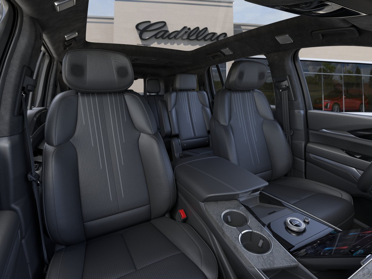 New 2026 Vibrant White Tricoat Cadillac Premium Sport image 16