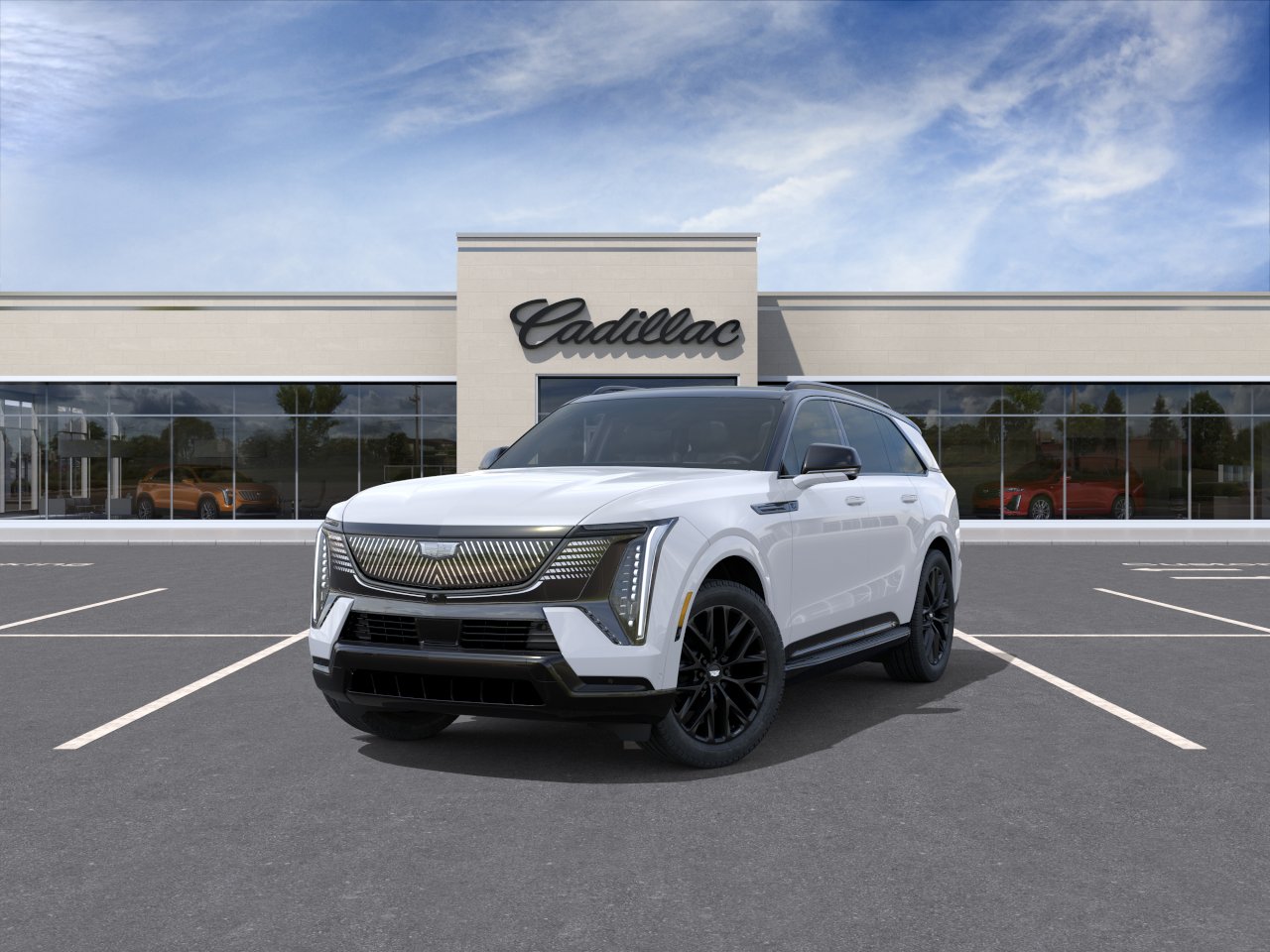 New 2026 Vibrant White Tricoat Cadillac Premium Sport image 8