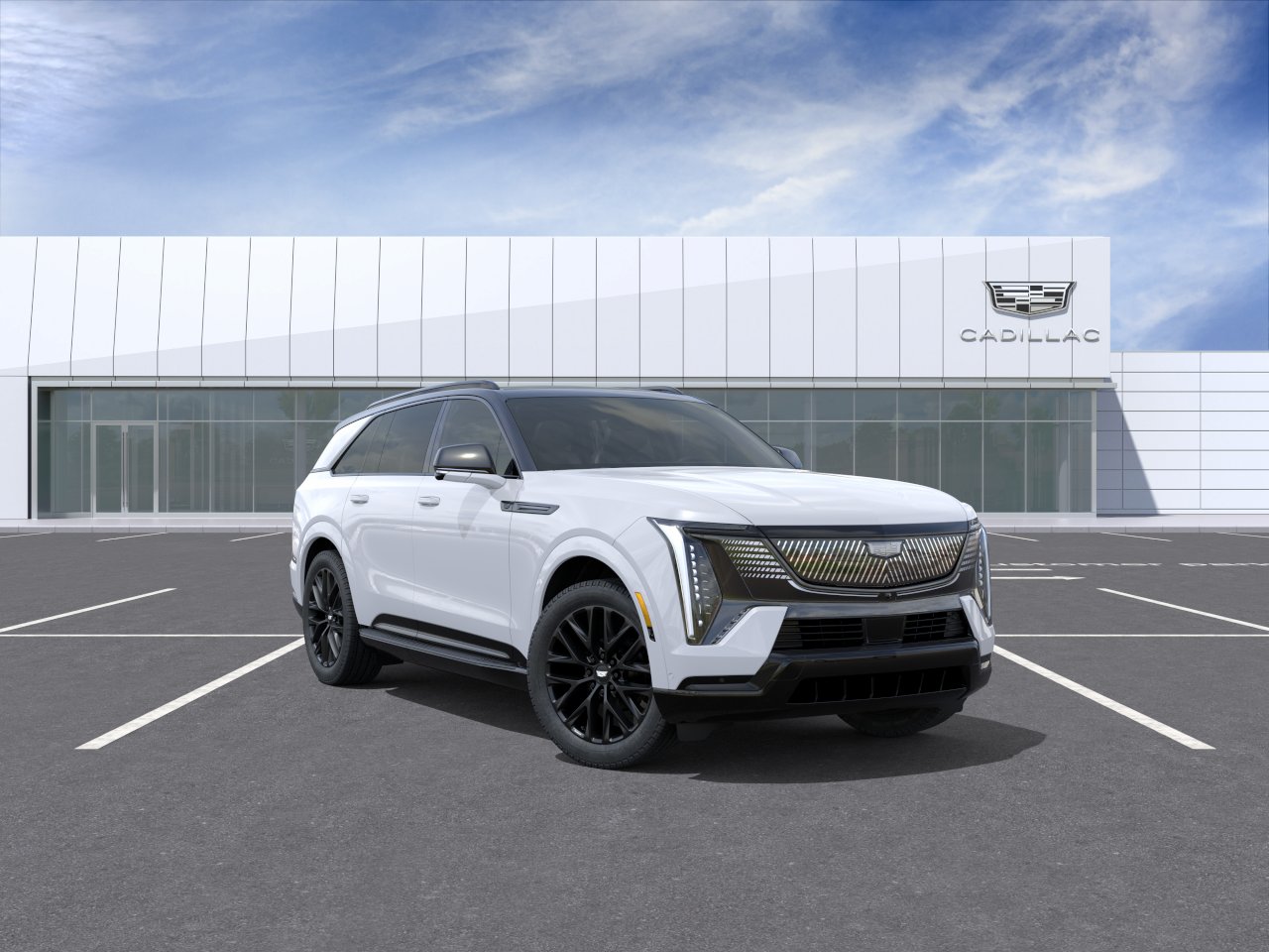 New 2026 Vibrant White Tricoat Cadillac Premium Sport image 25