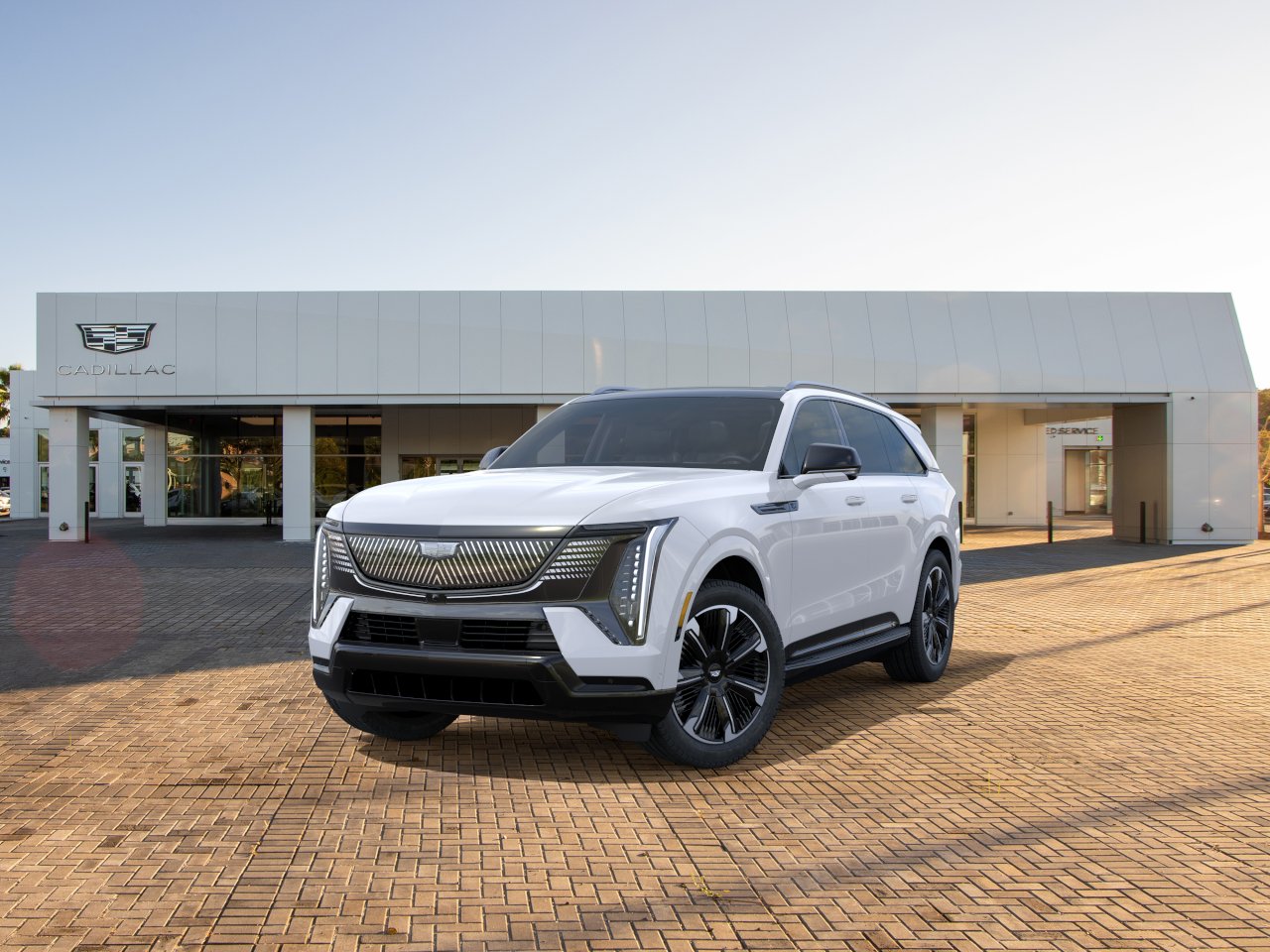 New 2026 Vibrant White Tricoat Cadillac Premium Sport image 8