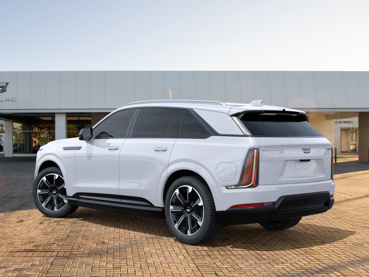 New 2026 Vibrant White Tricoat Cadillac Premium Sport image 3