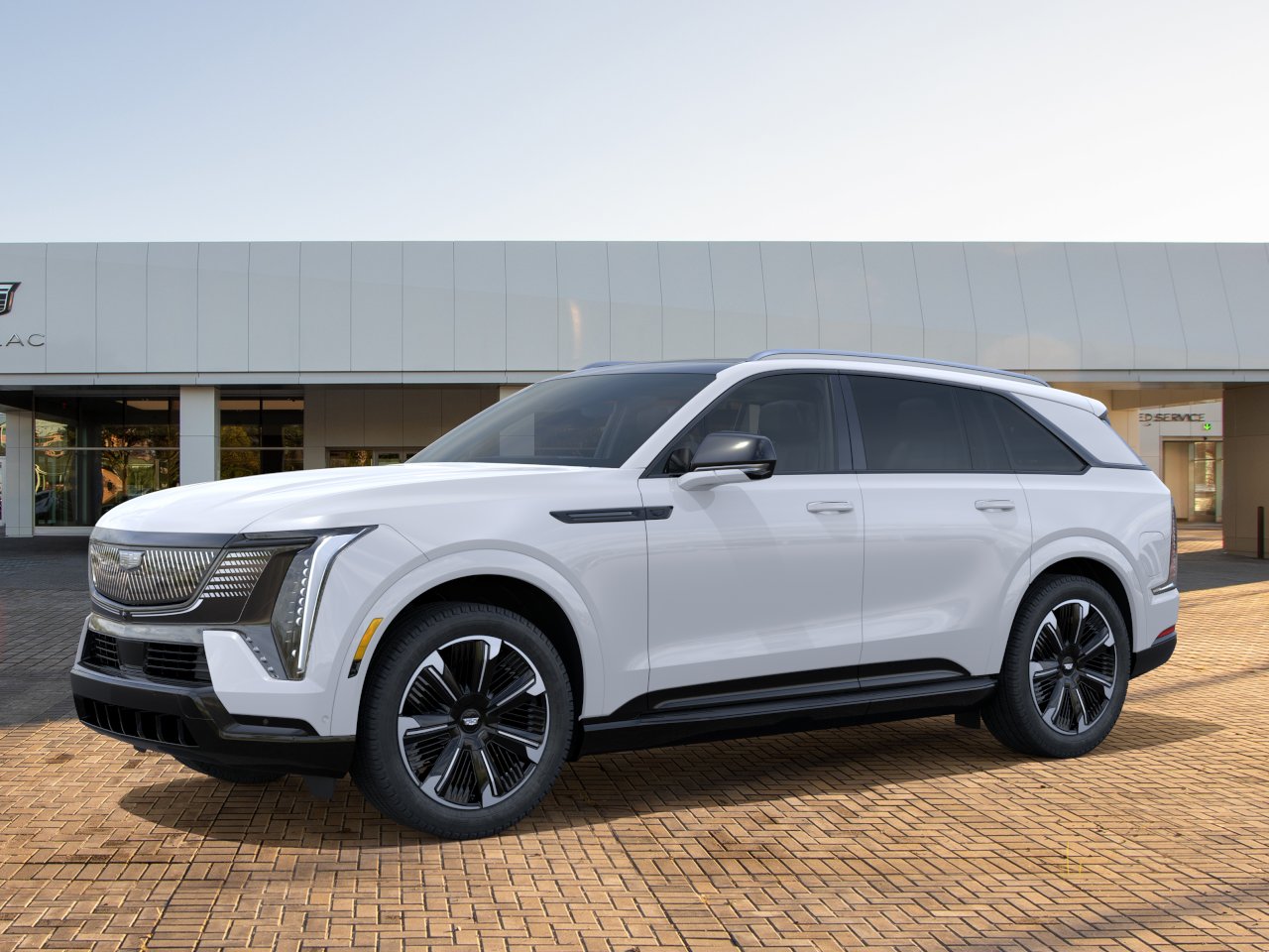 New 2026 Vibrant White Tricoat Cadillac Premium Sport image 2