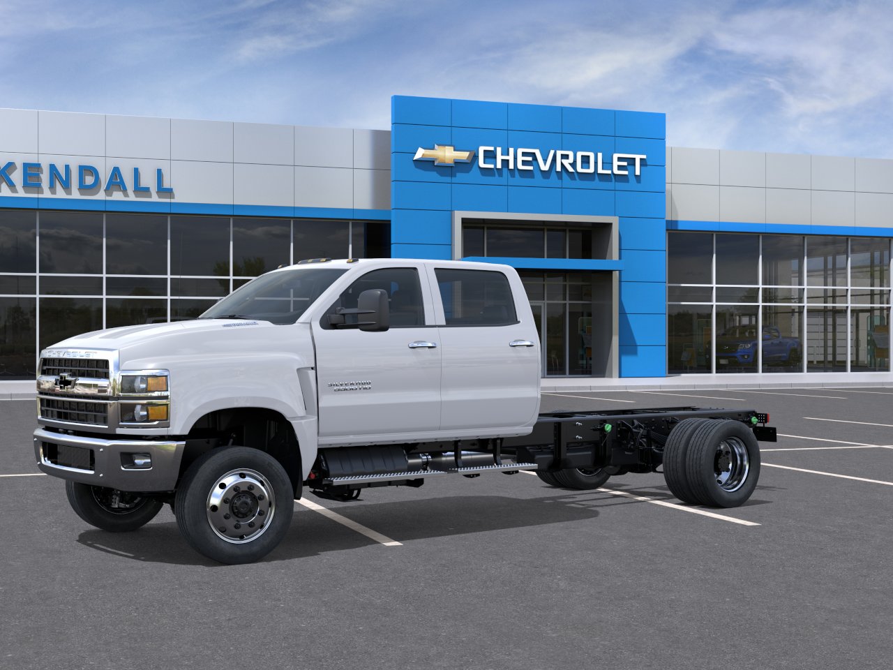 New 2026 Summit White Chevrolet Work Truck image 2