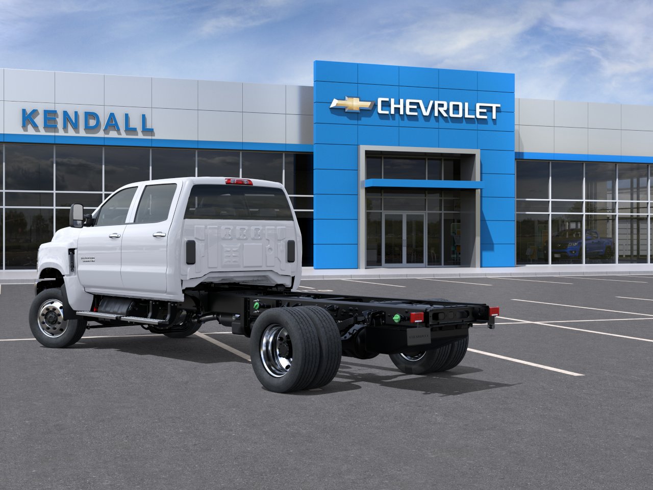 New 2026 Summit White Chevrolet Work Truck image 3