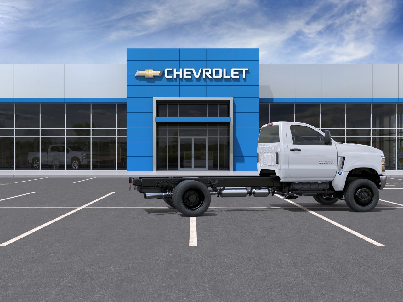 New 2025 Summit White Chevrolet Work Truck image 39