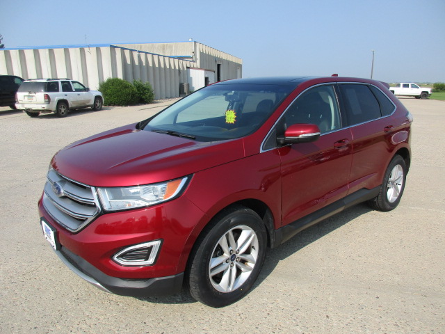 Used 2017 Ford Edge SEL with VIN 2FMPK4J83HBB24760 for sale in Harvey, ND