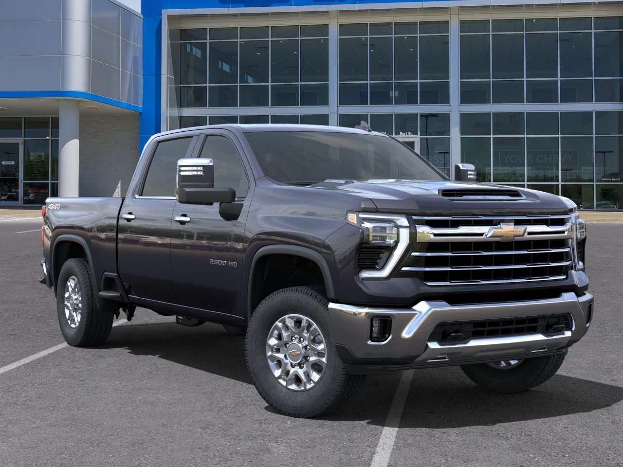 Dark Ash Metallic New 2025 Chevrolet Silverado 2500 HD LTZ Crew Cab for