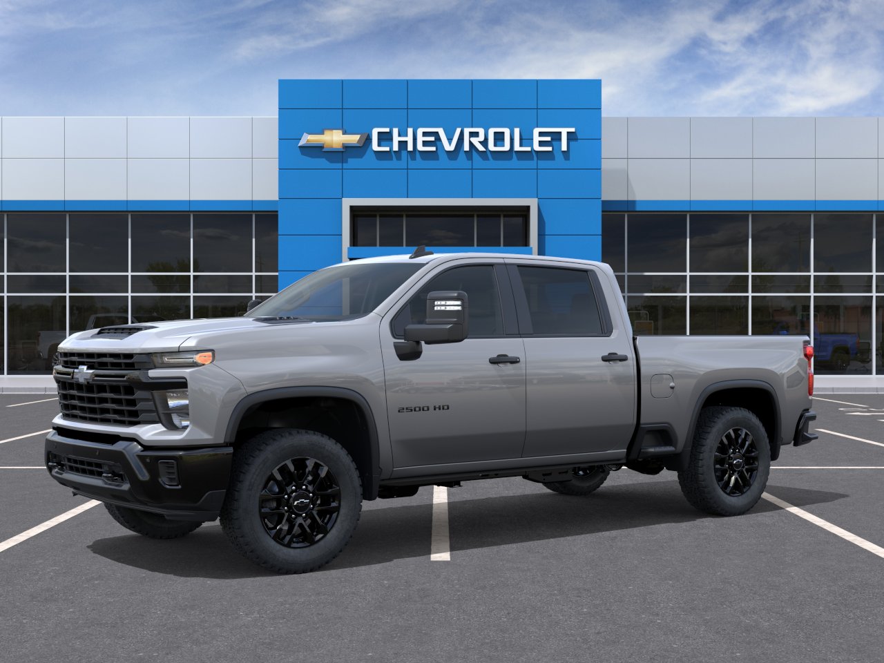 New 2026 Sterling Gray Metallic Chevrolet Custom image 2