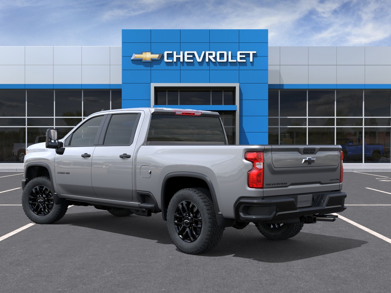 New 2026 Sterling Gray Metallic Chevrolet Custom image 3
