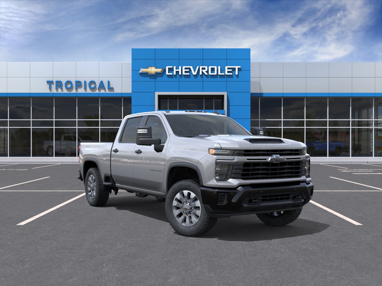 New 2026 Sterling Gray Metallic Chevrolet Custom image 35
