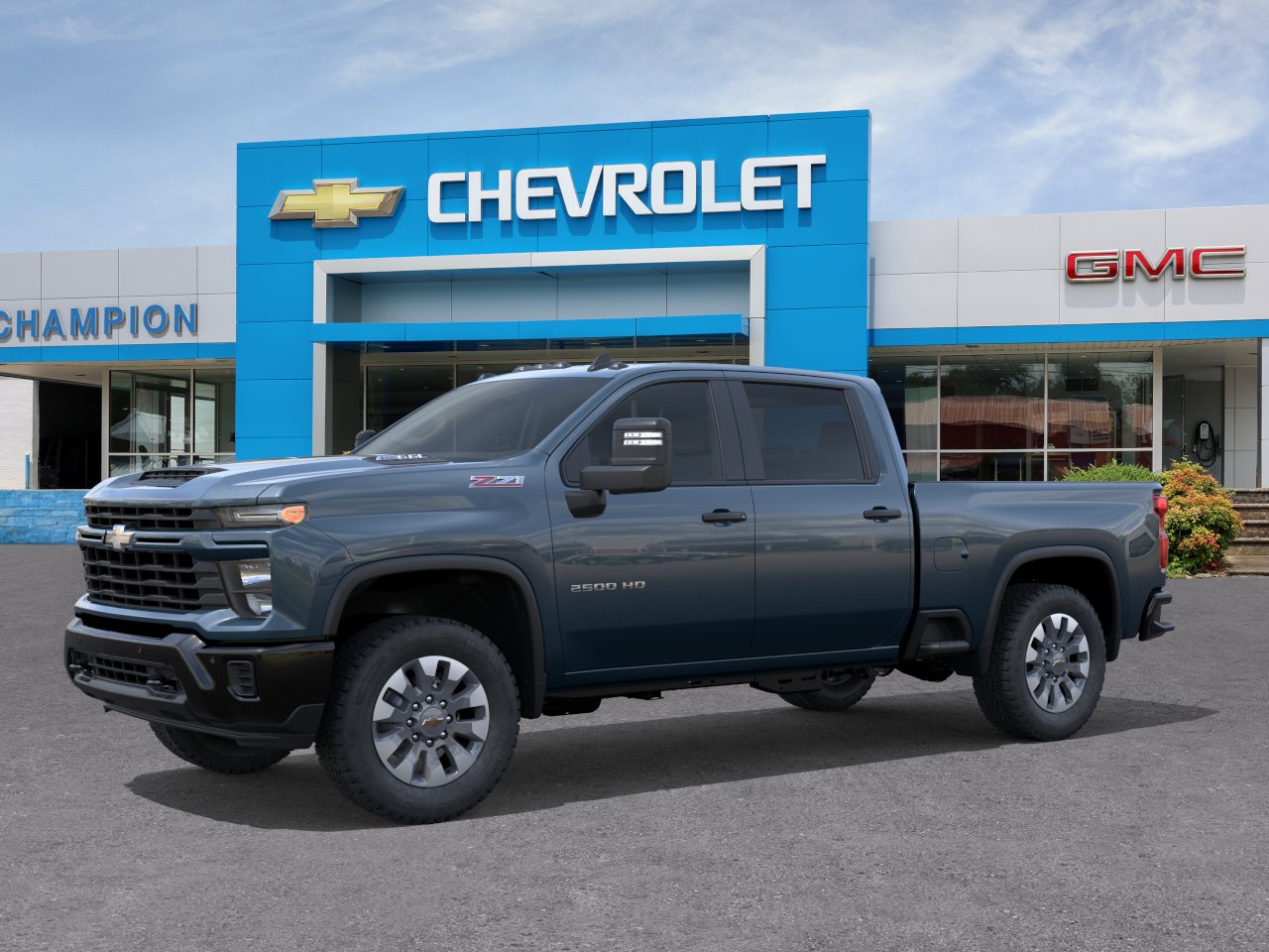 New 2026 Lakeshore Blue Metallic Chevrolet Custom image 2