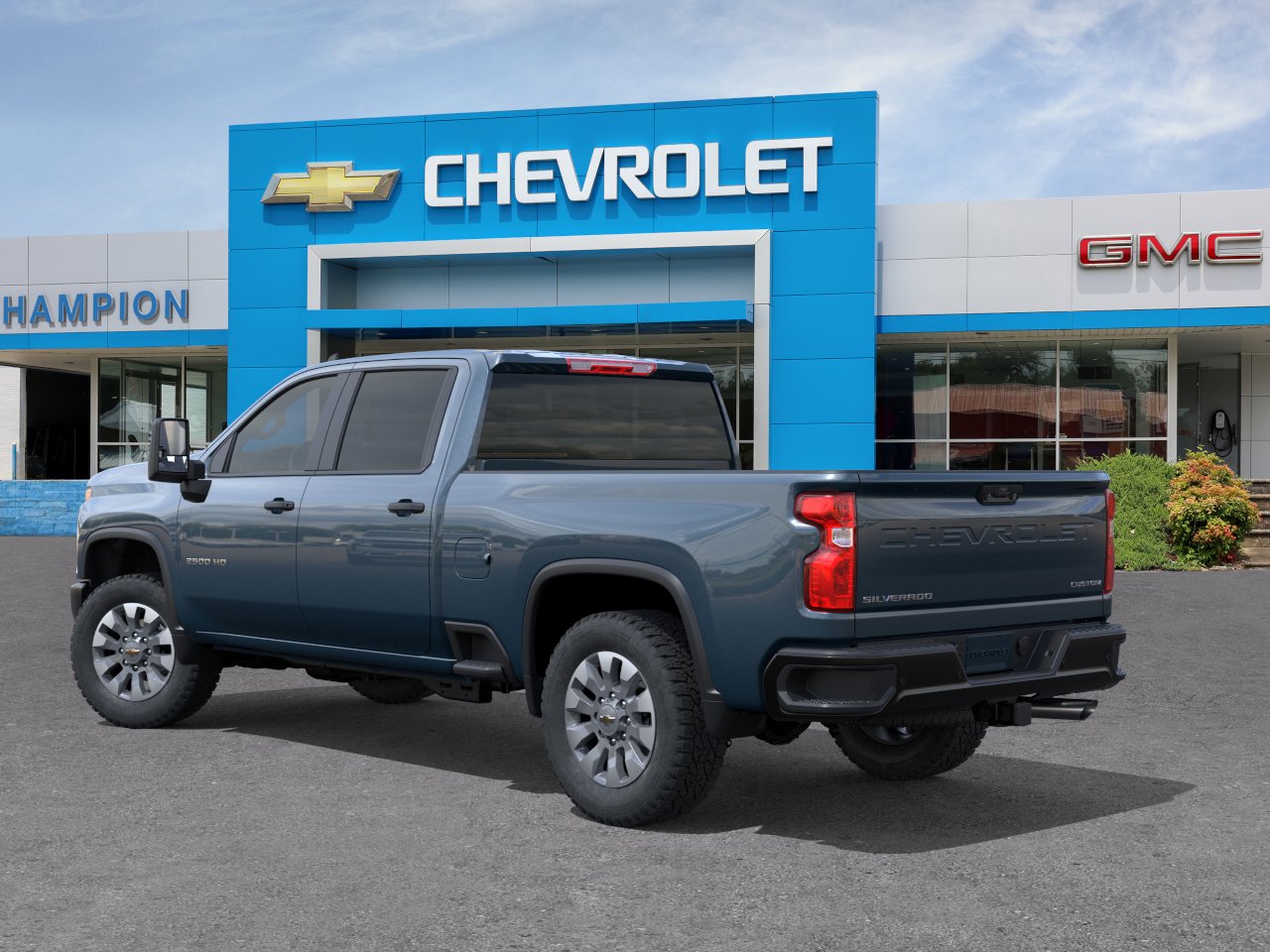 New 2026 Lakeshore Blue Metallic Chevrolet Custom image 3