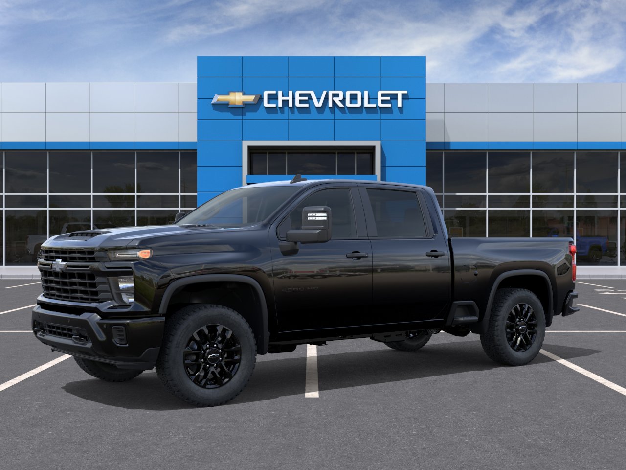 New 2026 Black Chevrolet Custom image 2